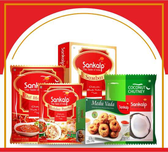 Sankalp Packaged Food Banner
