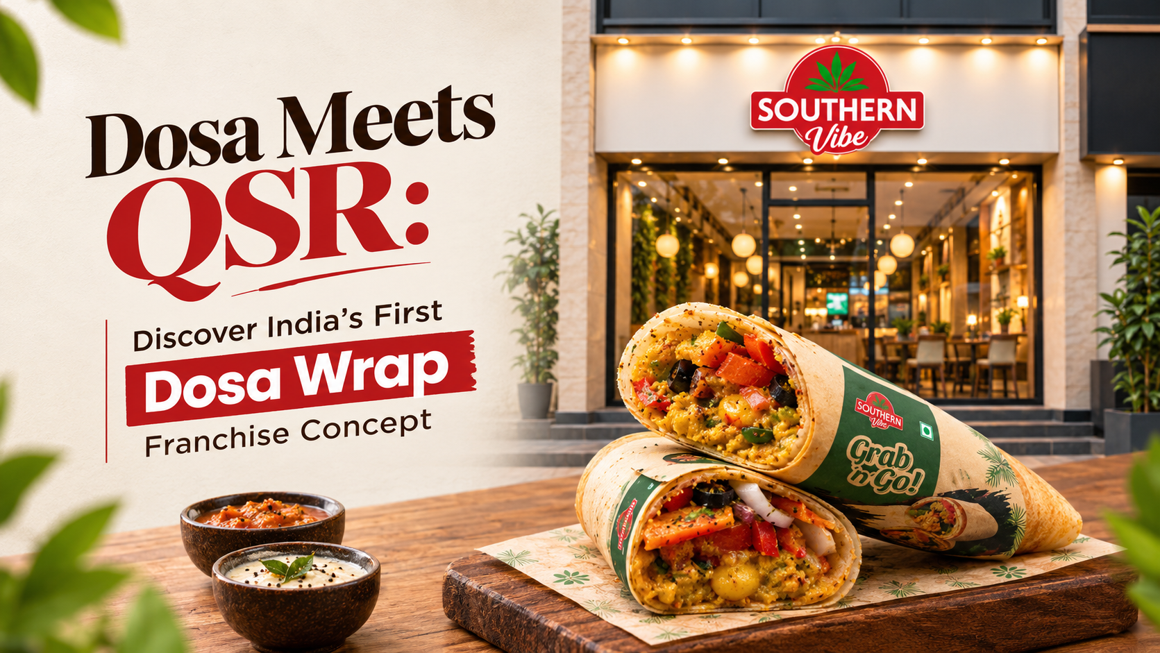 Dosa Meets QSR: Discover India’s First Dosa Wrap Franchise Concept